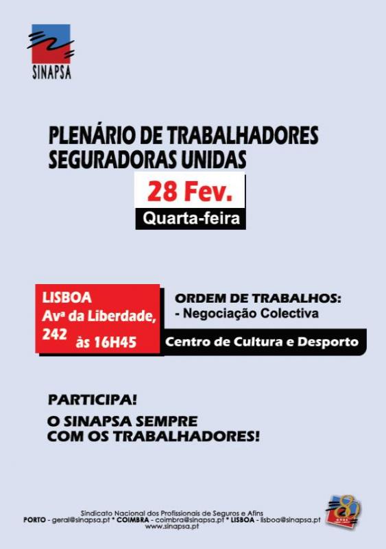 Plenário de Trabalhadores em Lisboa